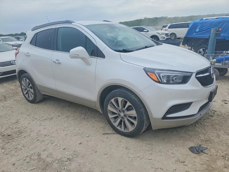 2019 Buick Encore VIN KL4CJASB6KB953151 COPART salvage auction — HAIL, Ks - Cert Of Title-Salvage, sold $2,050 on 2026-07-09 (photo 4)