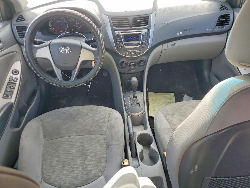 2017 Hyundai Accent VIN KMHCT4AE8HU175375 COPART salvage auction — REAR END, Ga - Cert Of Title-Salvage, sold $1,000 on 2026-07-27 (photo 8)