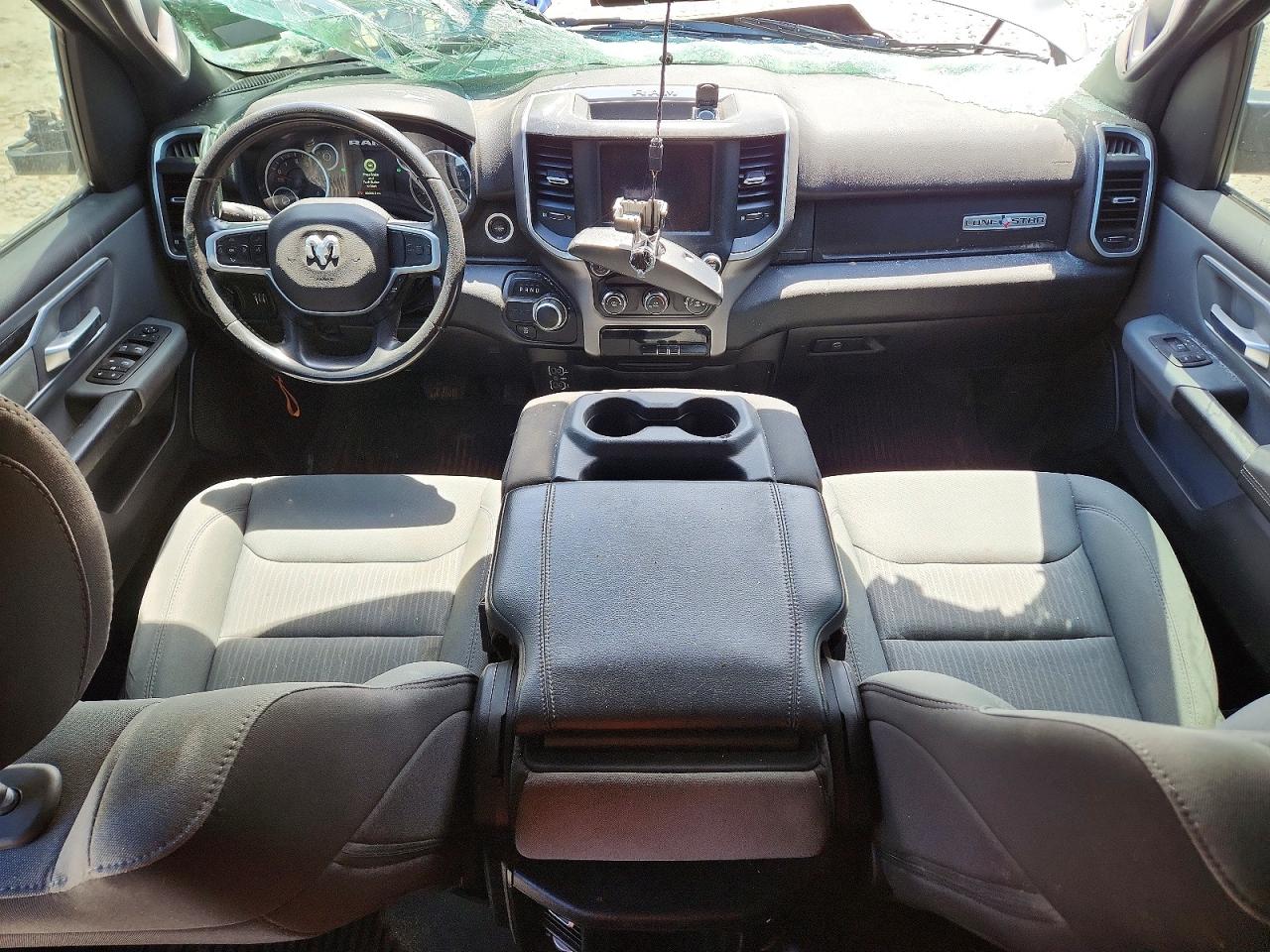 2022 Ram 1500 VIN 1C6RREBG0NN329237 COPART salvage auction — Front End, TX - CERTIFICATE OF TITLE, sold $3,000 on 2026-07-03 (photo 8)