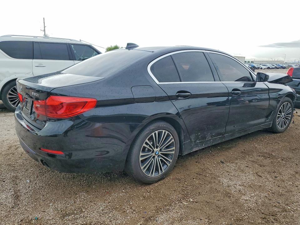 2019 BMW 5 series VIN WBAJA5C50KWW40213 COPART salvage auction — FRONT END, Tx - Certificate Of Title, sold $100 on 2026-07-23 (photo 3)
