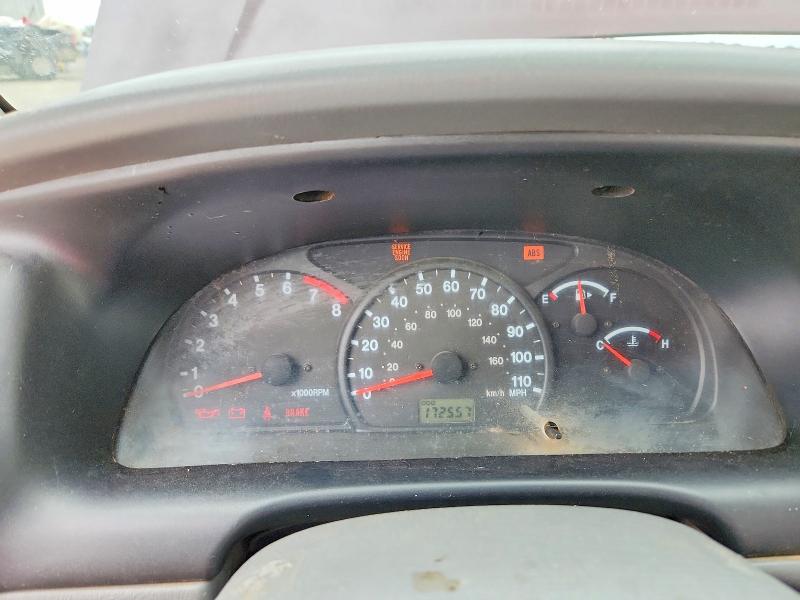 2002 Suzuki Xl7 VIN JS3TX92V224130235 COPART salvage auction — FRONT END, Ca - Salvage Certificate, sold $100 on 2026-07-20 (photo 9)