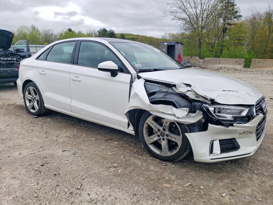 2017 Audi VIN WAUB8GFF1H1072642 COPART salvage auction — FRONT END, Ma - Cert Of Title-Salvage, sold $3,700 on 2026-07-08 (photo 4)