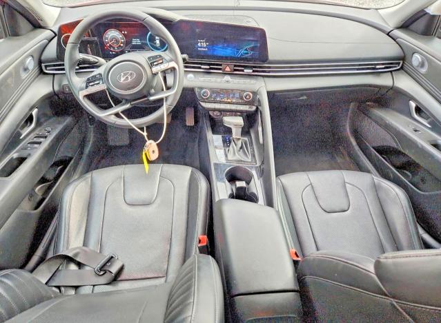 2023 Hyundai Elantra VIN KMHLP4AG9PU468934 COPART salvage auction — REAR END, Il - Salvage Certificate, sold $4,150 on 2026-07-13 (photo 8)