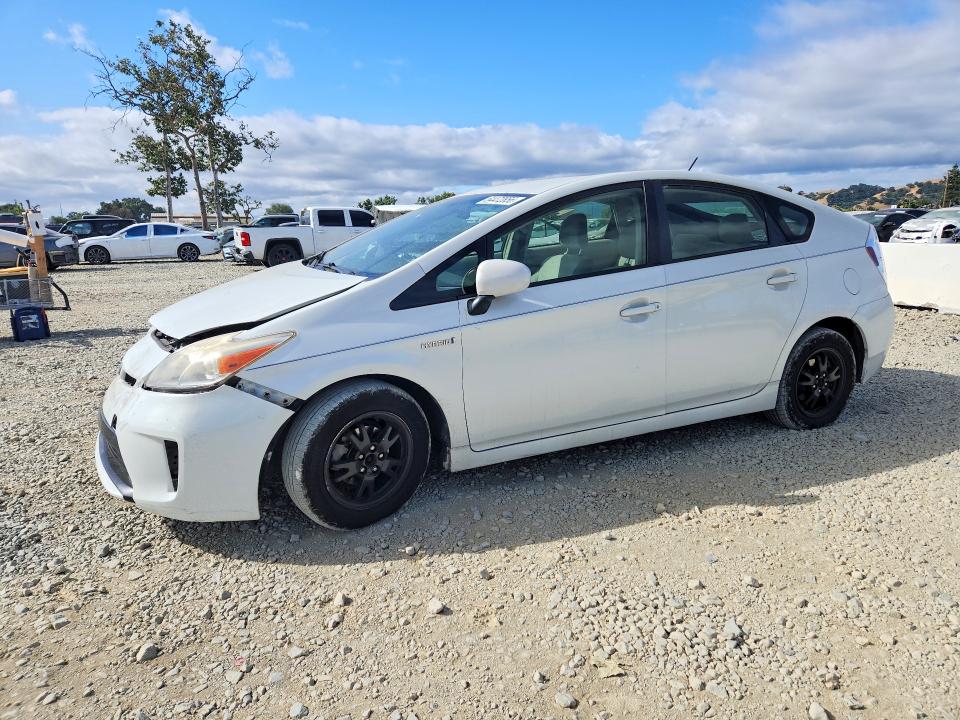 2014 Toyota VIN JTDKN3DU7E1762879 COPART salvage auction — FRONT END, Ca - Salvage Certificate, sold $2,300 on 2026-07-07 (photo 1)