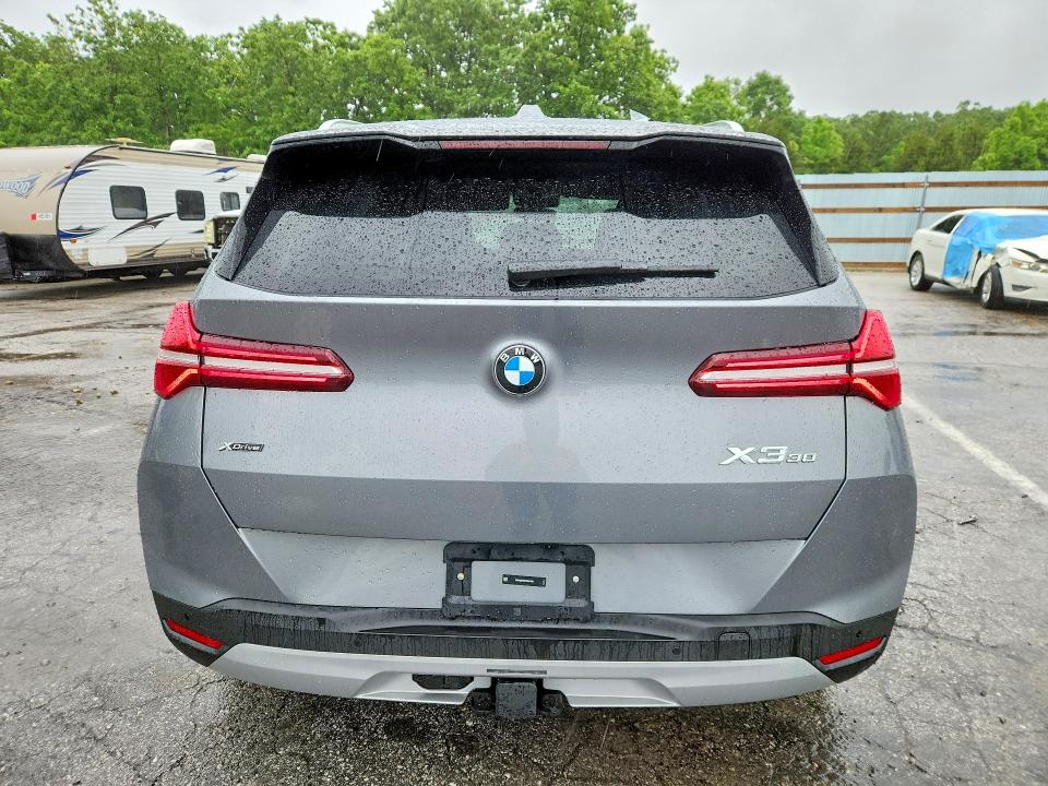 2026 BMW X3 VIN 5UX53GP03T9205483 COPART salvage auction — HAIL, Mo - Salvage Certificate Of Title, sold $27,000 on 2026-07-15 (photo 6)