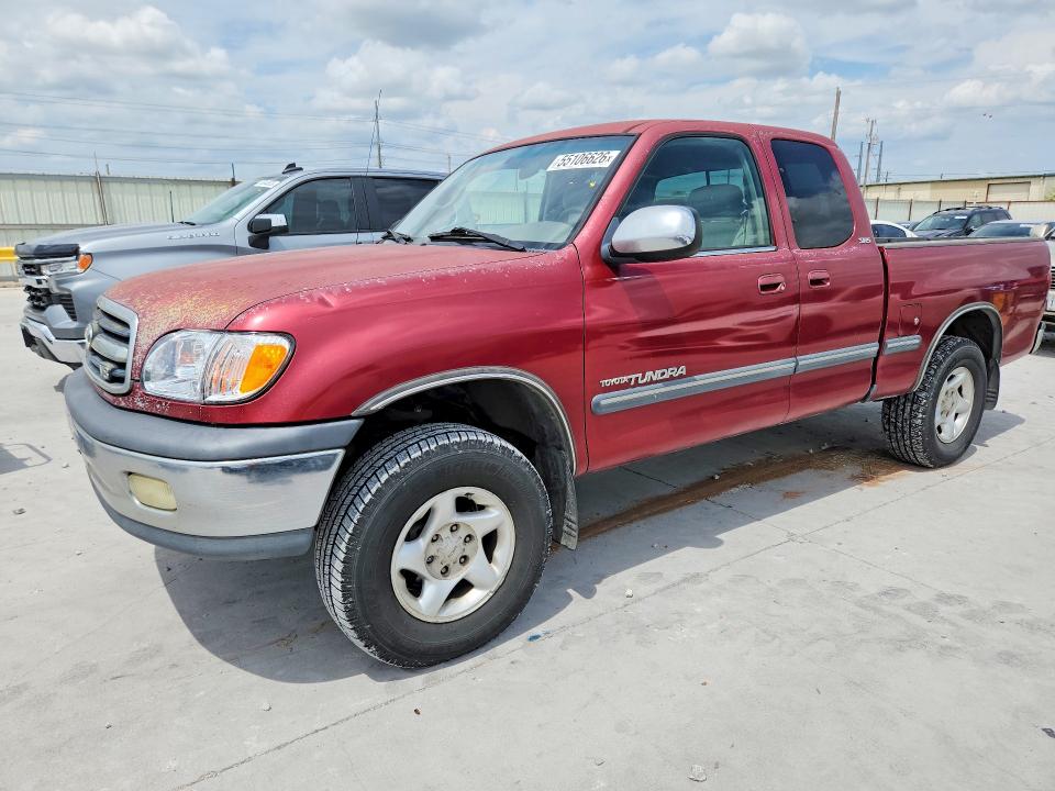 2001 Toyota Tundra VIN 5TBRT34141S187933 COPART salvage auction — MINOR DENT/SCRATCHES, Tx - Certificate Of Title, sold $2,350 on 2026-07-07 (photo 1)