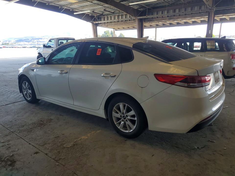 2016 Kia Optima VIN KNAGT4L33G5100977 COPART salvage auction — FRONT END, Ca - Dis/Dlr/Exp Only Clean Title, sold $1,000 on 2026-07-23 (photo 2)