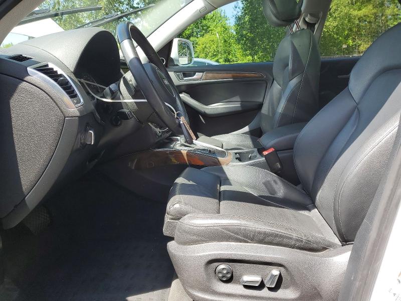 2013 Audi Q5 VIN WA1LFAFP5DA019403 COPART salvage auction — REAR END, Or - Salvage Title Certificate, sold $1,750 on 2026-07-06 (photo 7)