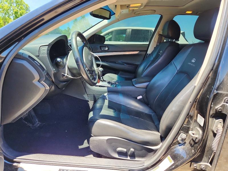 2013 Infiniti G VIN JN1CV6AR7DM767361 COPART salvage auction — UNDERCARRIAGE, Md - Cert Of Salvage > 75% Damage, sold $500 on 2026-07-02 (photo 7)
