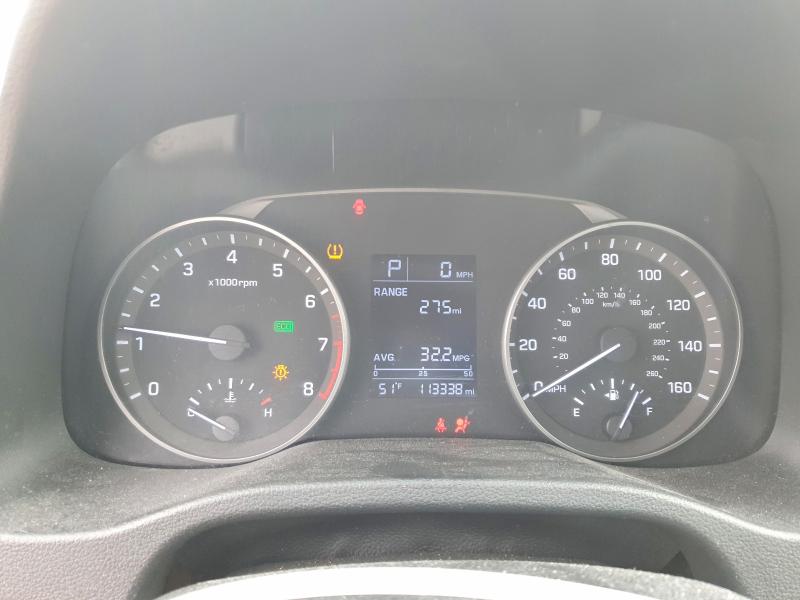 2017 Hyundai Elantra VIN KMHD84LF9HU431311 COPART salvage auction — REAR END, Co - Salvage Title, sold $450 on 2026-07-22 (photo 9)