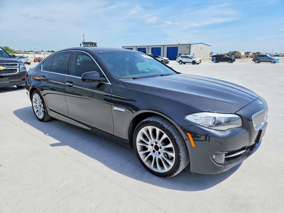 2013 BMW 5er VIN WBAFR9C57DD226561 COPART salvage auction — HAIL, Tx - Certificate Of Title, sold $1,750 on 2026-07-28 (photo 4)