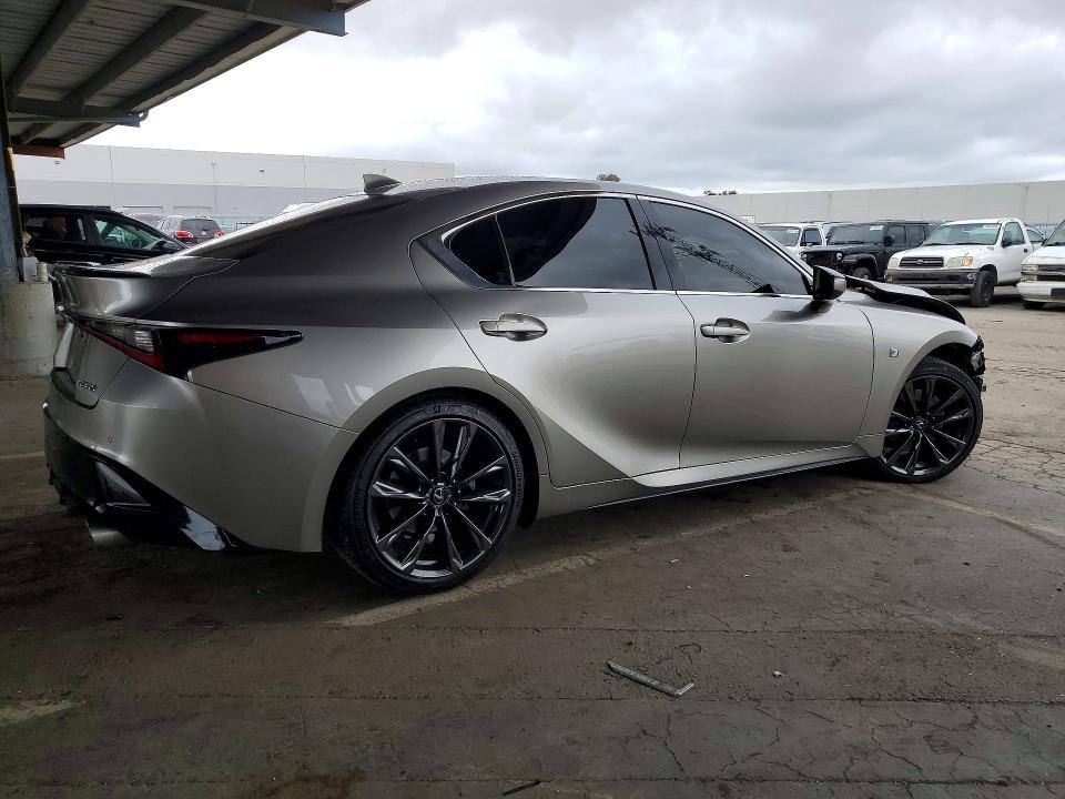 2023 Lexus Is VIN JTHGZ1B27P5059101 COPART salvage auction — FRONT END, Ca - Salvage Certificate, sold $11,800 on 2026-07-14 (photo 3)