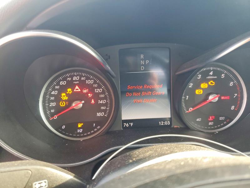 2017 Mercedes-benz C-klasse VIN WDDWF4JB1HR254992 COPART salvage auction — MECHANICAL, Fl - Dealer Only Clean Title (P), sold $4,450 on 2026-07-31 (photo 9)