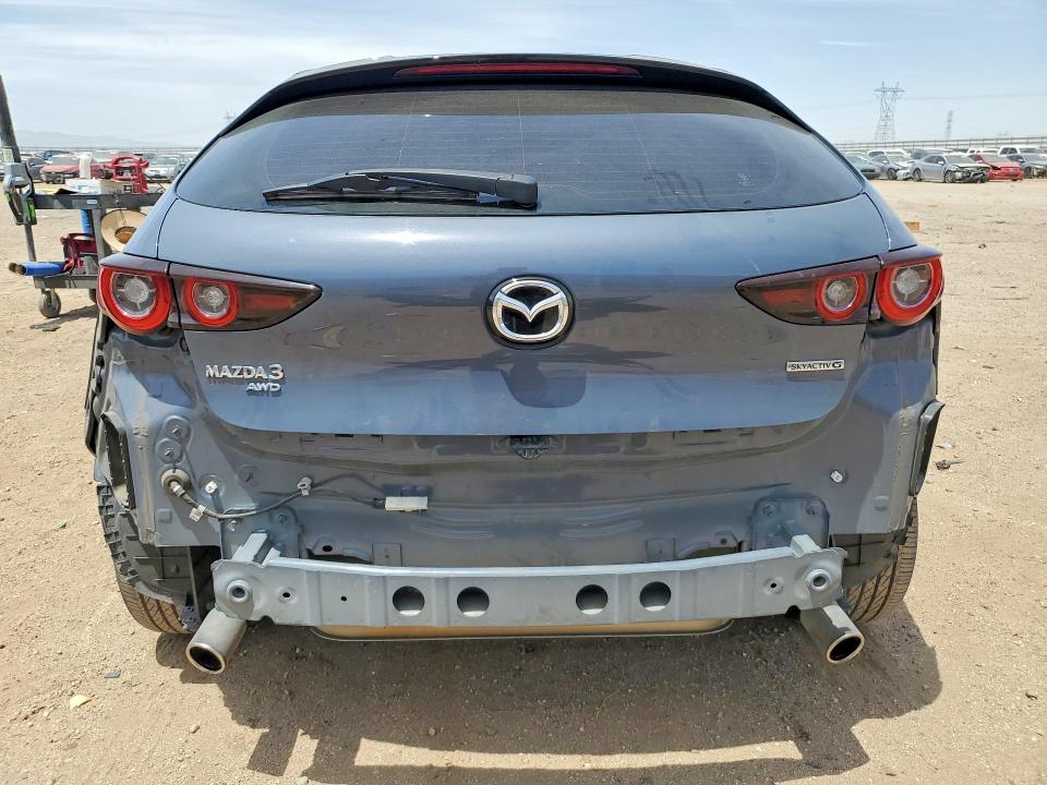 2023 Mazda 3 VIN JM1BPBLM1P1609584 COPART salvage auction — REAR END, Ca - Salvage Certificate, sold $5,100 on 2026-07-20 (photo 6)