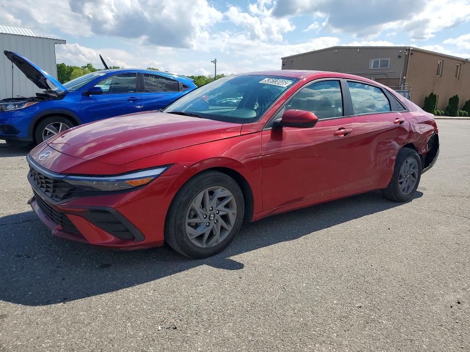 2024 Hyundai Elantra VIN KMHLM4DG7RU673580 COPART salvage auction — SIDE, Fl - Cert Of Title Slvg Rebuildable, sold $2,050 on 2026-07-27 (photo 1)