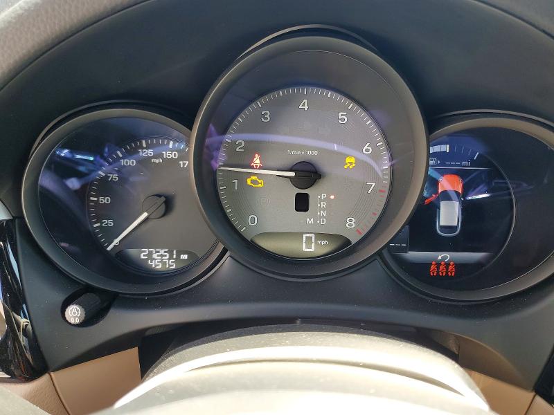 2022 Porsche Macan VIN WP1AG2A5XNLB22164 COPART salvage auction — FRONT END, Nc - Salvage Certificate Of Title, sold $18,200 on 2026-07-02 (photo 9)