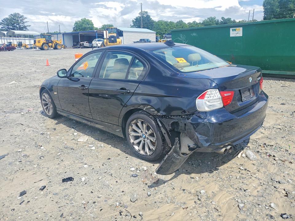 2011 BMW 3er VIN WBAPH7C50BE677060 COPART salvage auction — REAR END, GA - CERT OF TITLE-SALVAGE, sold $425 on 2026-07-08 (photo 2)