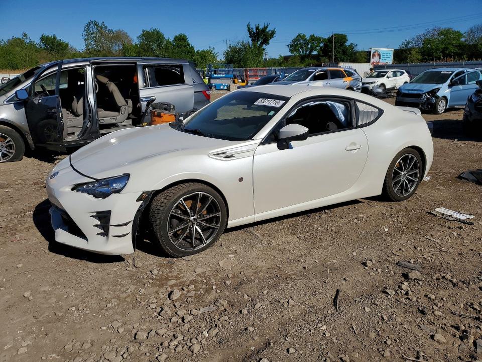 2017 Toyota Gt86 VIN JF1ZNAA13H8703469 COPART salvage auction — FRONT END, Il - Salvage Certificate, sold $5,200 on 2026-07-08 (photo 1)