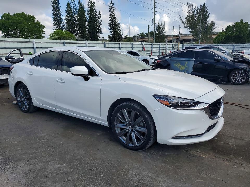 2021 Mazda 6 VIN JM1GL1TY9M1615210 COPART salvage auction — REAR END, Fl - Cert Of Title Slvg Rebuildable, sold $4,350 on 2026-07-06 (photo 4)