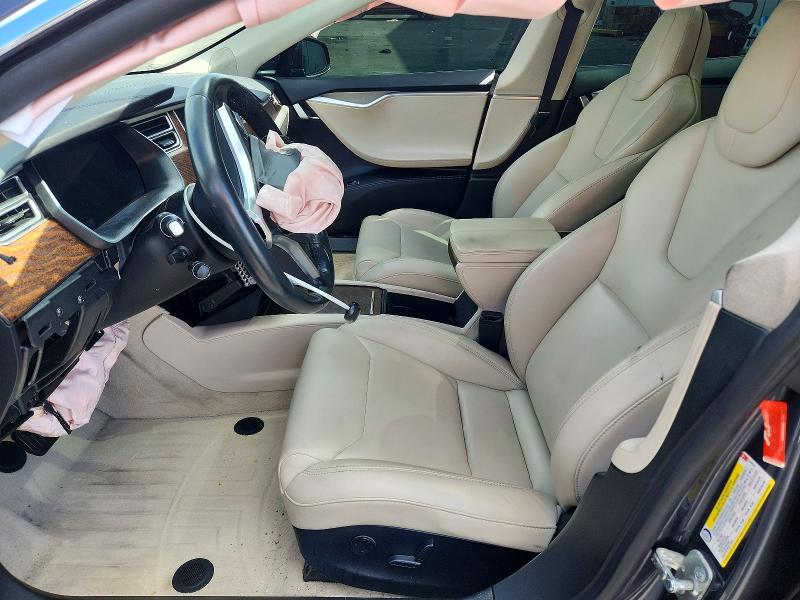 2018 Tesla Model s VIN 5YJSA1E25JF244834 COPART salvage auction — FRONT END, Fl - Cert Of Title Slvg Rebuildable, sold $6,600 on 2026-07-08 (photo 7)