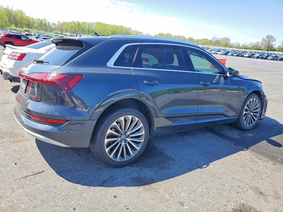 2019 Audi E-tron VIN WA1VABGE5KB021007 COPART salvage auction — FRONT END, Pa - Certificate Of Salvage, sold $4,000 on 2026-07-07 (photo 3)