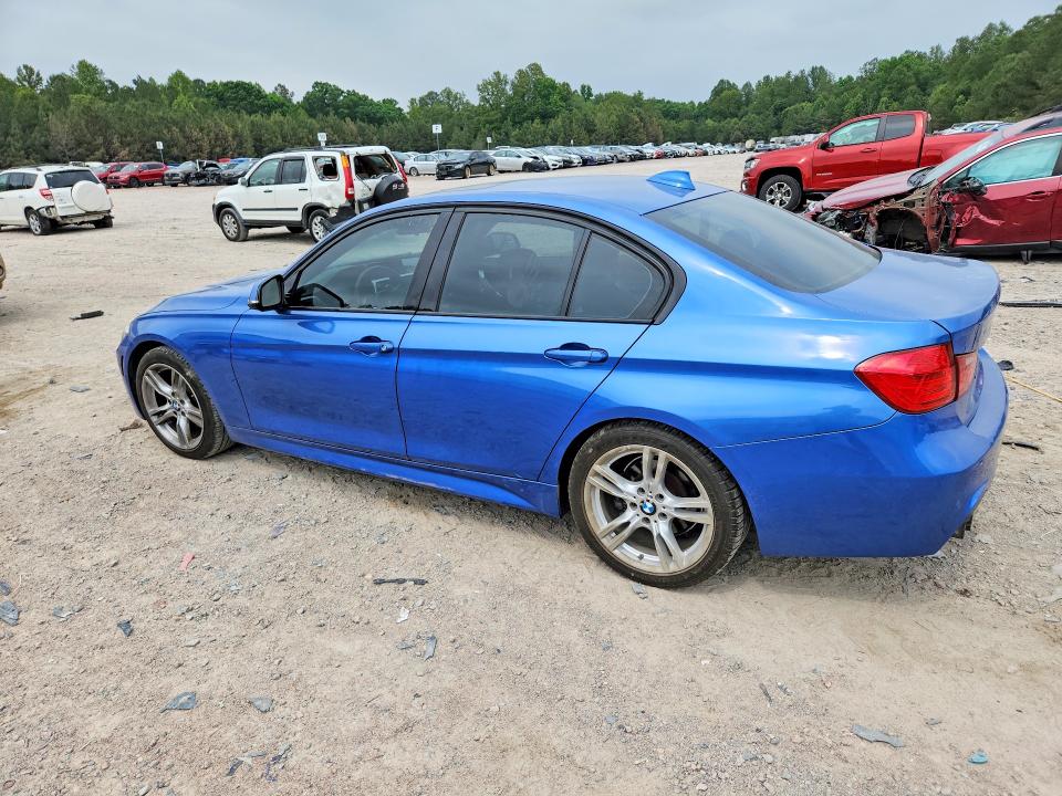 2013 BMW 3er VIN WBA3A5C55DF350349 COPART salvage auction — FRONT END, Va - Cert Of Title - Salvage, sold $1,400 on 2026-08-10 (photo 2)