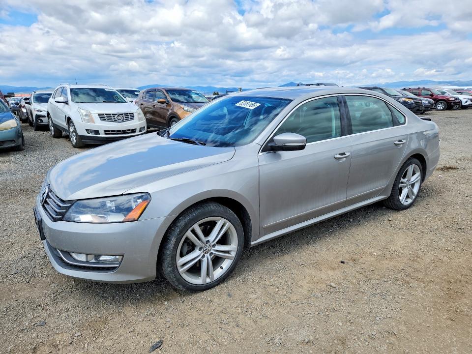 2013 Volkswagen Passat VIN 1VWCN7A31DC139510 COPART salvage auction — REAR END, Mt - Salvage Certificate Of A Vehic, sold $2,850 on 2026-07-28 (photo 1)