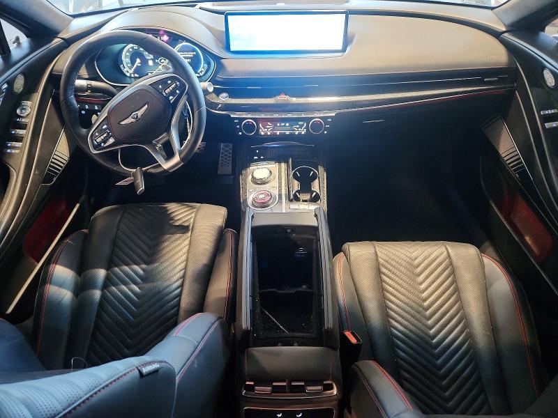 2023 Genesis G80 VIN KMTGB4SD1PU192243 COPART salvage auction — FRONT END, Ne - Cert Of Title-Salvage, sold $8,000 on 2026-07-21 (photo 8)