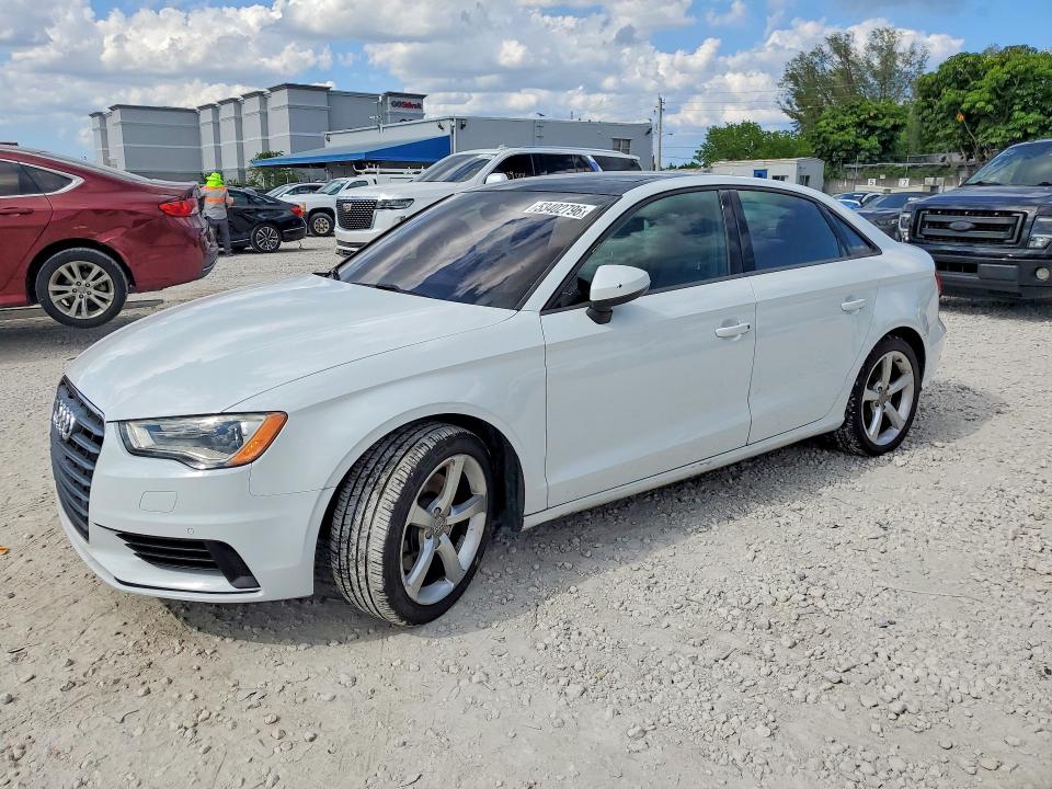 2016 Audi A3 VIN WAUA7GFF0G1070250 COPART salvage auction — SIDE, Fl - Cert Of Title Slvg Rebuildable, sold $1,150 on 2026-07-31 (photo 1)