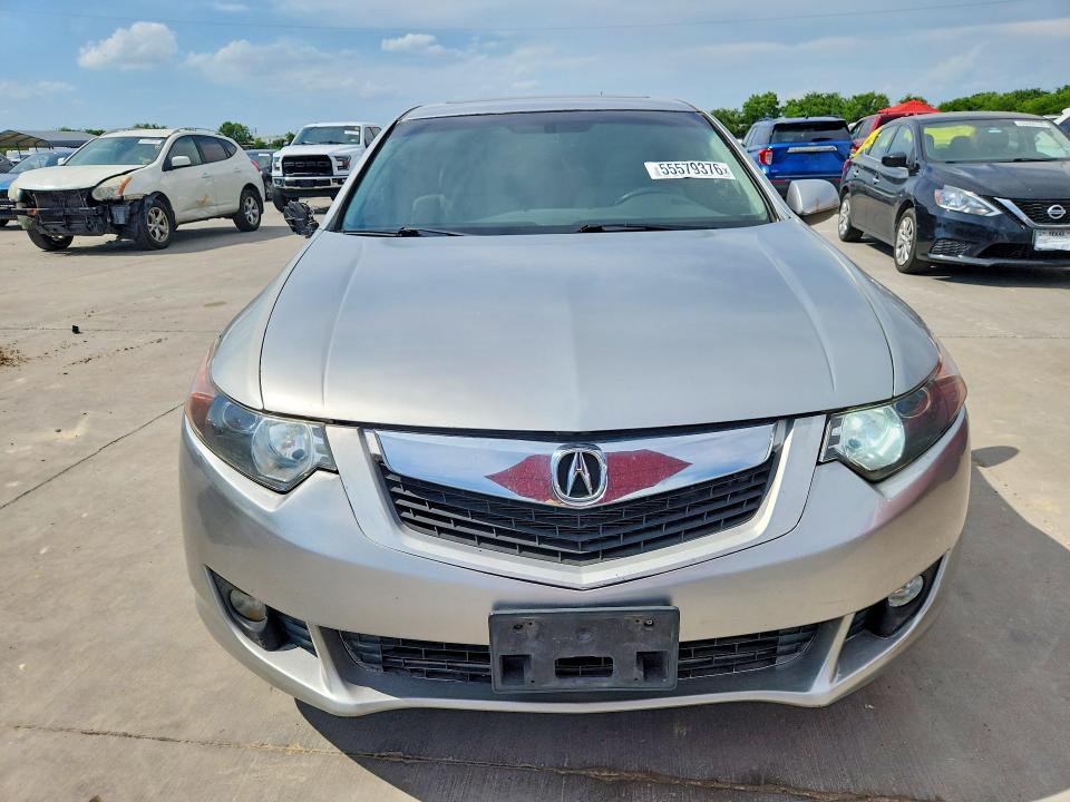 2010 Acura Tsx VIN JH4CU2F67AC028885 COPART salvage auction — SIDE, TX - SALVAGE VEHICLE TITLE (P), sold $300 on 2026-07-23 (photo 5)