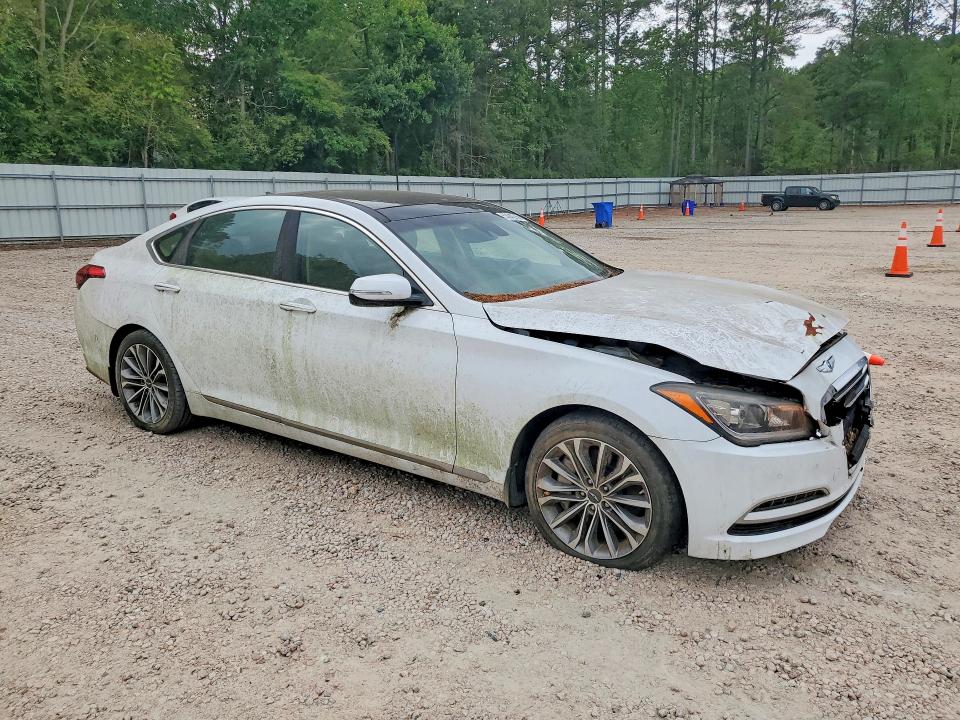 2015 Hyundai Genesis VIN KMHGN4JE9FU094779 COPART salvage auction — FRONT END, Nc - Salvage Certificate Of Title, sold $4,000 on 2026-07-10 (photo 4)