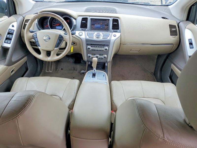 2011 Nissan Murano VIN JN8AZ1MW8BW159058 COPART salvage auction — FRONT END, Oh - Cert Of Title-Salvage, sold $925 on 2026-07-24 (photo 8)