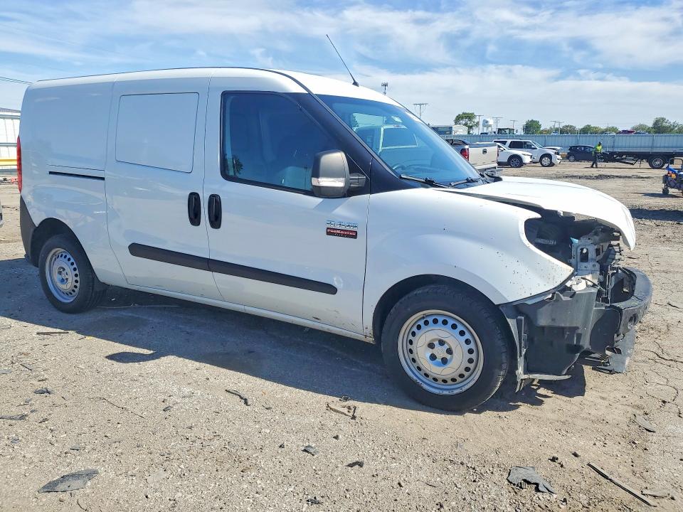 2021 Ram Promaster city VIN ZFBHRFAB0M6T45160 COPART salvage auction — FRONT END, In - Cert Of Title-Salvage Title, sold $275 on 2026-07-27 (photo 4)
