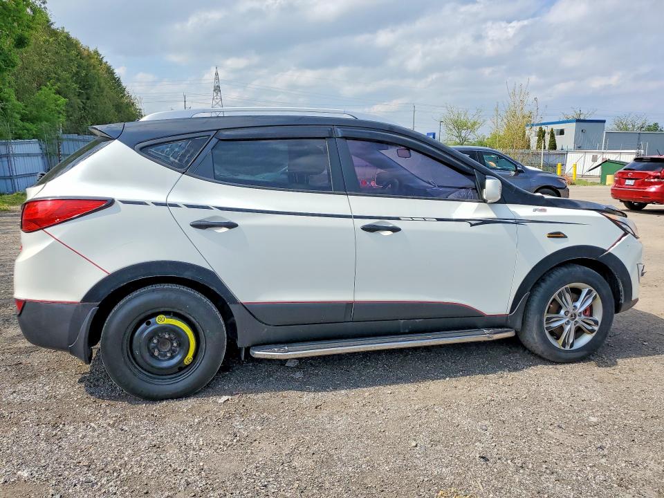 2012 Hyundai VIN KM8JU3AC3CU502061 COPART salvage auction — FRONT END, On - Permit Salvage, sold $200 on 2026-07-21 (photo 3)