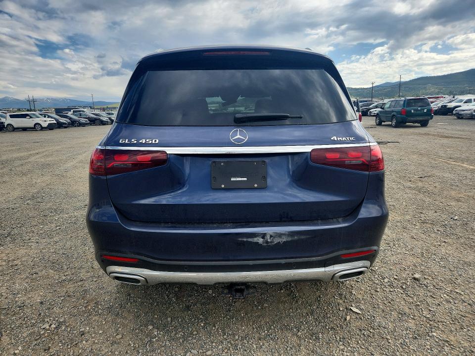 2025 Mercedes-benz Gls-klasse VIN 4JGFF5KE8SB494674 COPART salvage auction — FRONT END, Mt - Salvage Certificate Of A Vehic, sold $34,000 on 2026-07-21 (photo 6)