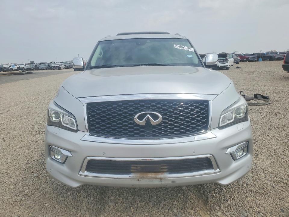 2017 Infiniti VIN JN8AZ2NE0H9153970 COPART salvage auction — REAR END, Tx - Salvage Vehicle Title, sold $3,550 on 2026-07-14 (photo 5)