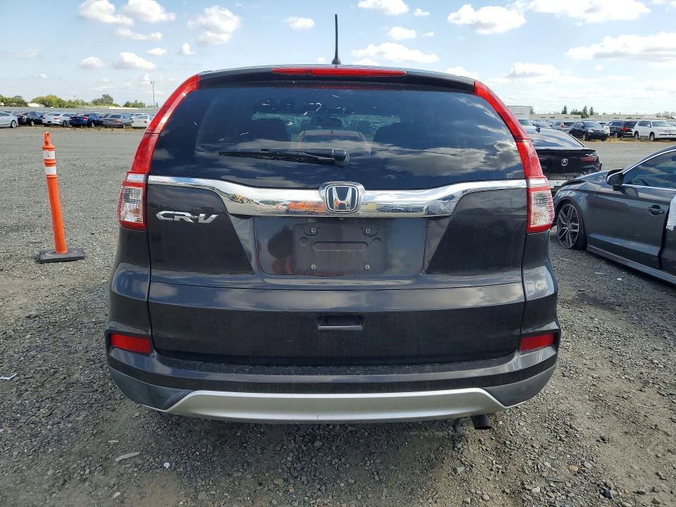 2016 Honda Cr-v VIN 2HKRM3H56GH525297 COPART salvage auction — FRONT END, Ca - Salvage Certificate, sold $2,800 on 2026-07-02 (photo 6)