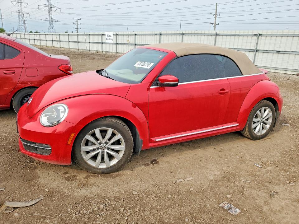2014 Volkswagen VIN 3VW5L7AT8EM804871 COPART salvage auction — VANDALISM, Il - Salvage Certificate, sold $1,650 on 2026-07-02 (photo 1)
