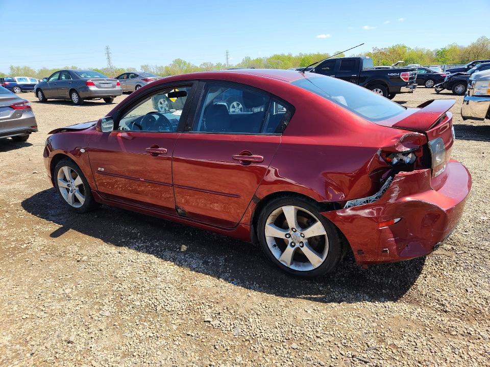 2006 Mazda 3 VIN JM1BK323361491520 COPART salvage auction — REAR END, IL - SALVAGE CERTIFICATE, sold $225 on 2026-07-17 (photo 2)