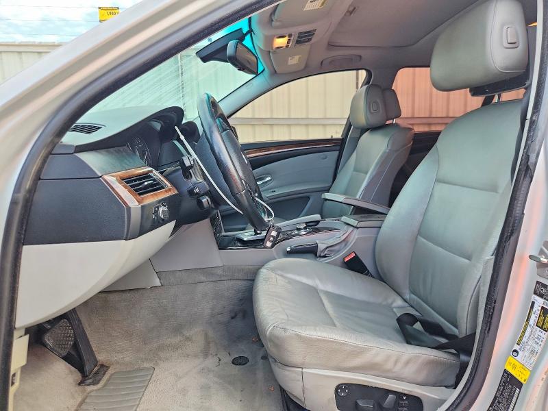 2010 BMW 5 series VIN WBANU5C54AC364983 COPART salvage auction — FRONT END, Tx - Salvage Vehicle Title, sold $600 on 2026-07-31 (photo 7)