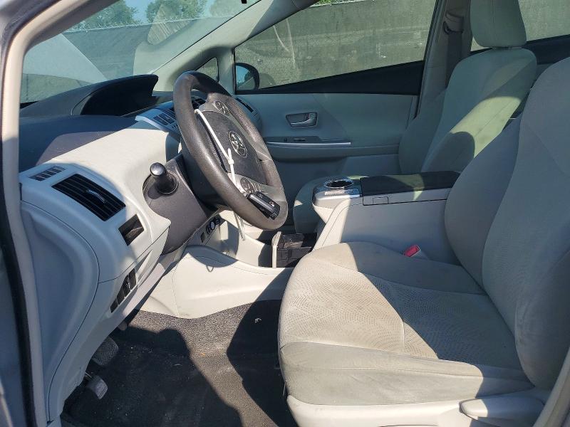 2013 Toyota Prius v VIN JTDZN3EU1D3227014 COPART salvage auction — FRONT END, Sc - Cert Of Title-Salvage, sold $2,650 on 2026-07-22 (photo 7)