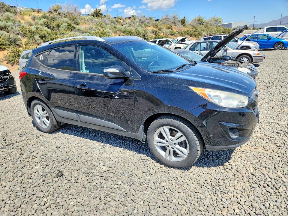 2012 Hyundai VIN KM8JU3AC8CU407785 COPART salvage auction — FRONT END, Nv - Salvage Title, sold $1,200 on 2026-07-02 (photo 4)