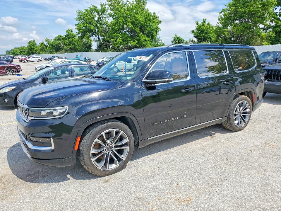 2023 Jeep Grand wagoneer VIN 1C4SJVGP4PS505138 COPART salvage auction — MINOR DENT/SCRATCHES, MO - CERTIFICATE OF TITLE, sold $40,750 on 2026-07-09 (photo 1)