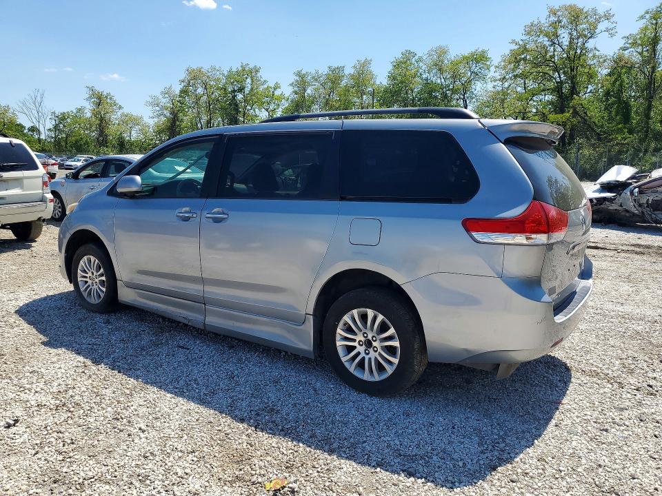 2011 Toyota Sienna VIN 5TDYK3DCXBS104773 COPART salvage auction — SIDE, Tx - Certificate Of Title, sold $3,050 on 2026-07-09 (photo 2)