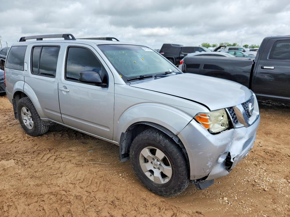 2011 Nissan Pathfinder VIN 5N1AR1NN5BC614950 COPART salvage auction — FRONT END, Tx - Salvage Vehicle Title, sold $475 on 2026-07-02 (photo 4)