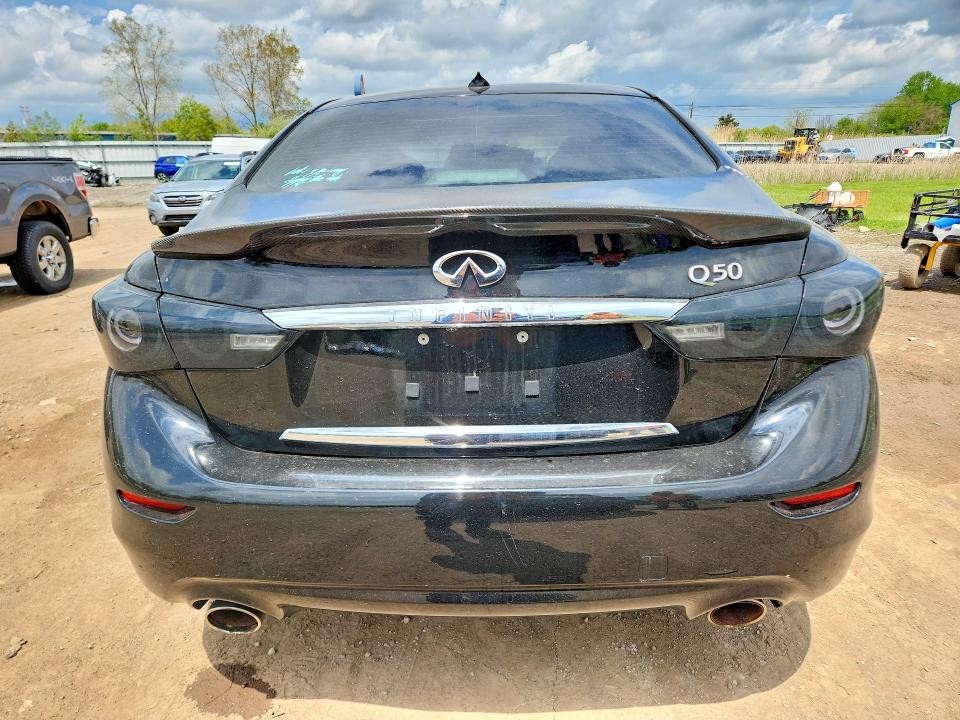 2015 Infiniti Q50 VIN JN1BV7AP3FM338592 COPART salvage auction — WATER/FLOOD, Oh - Cert Of Title-Salvage Flood, sold $1,750 on 2026-07-13 (photo 6)