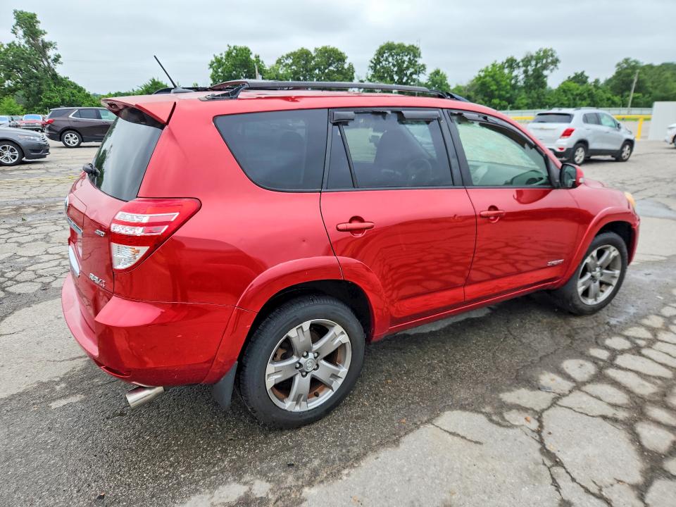 2012 Toyota VIN JTMRF4DV6C5051349 COPART salvage auction — HAIL, Salvage Title, sold $775 on 2026-07-29 (photo 3)