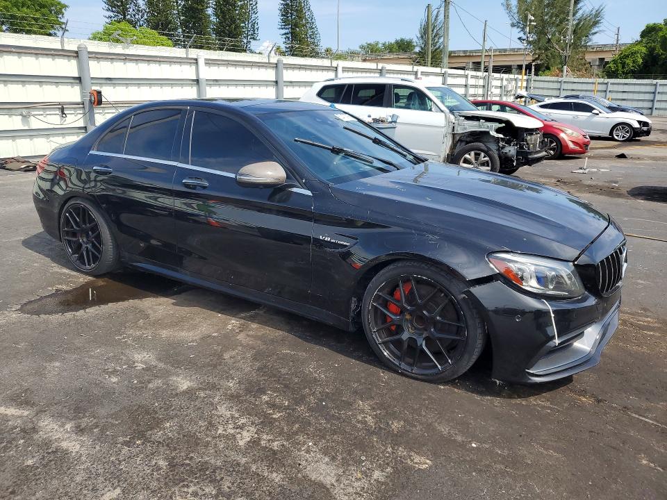 2019 Mercedes-benz C-klasse VIN 55SWF8GB1KU309297 COPART salvage auction — MECHANICAL, In - Certificate Of Title (P), sold $21,600 on 2026-07-08 (photo 4)