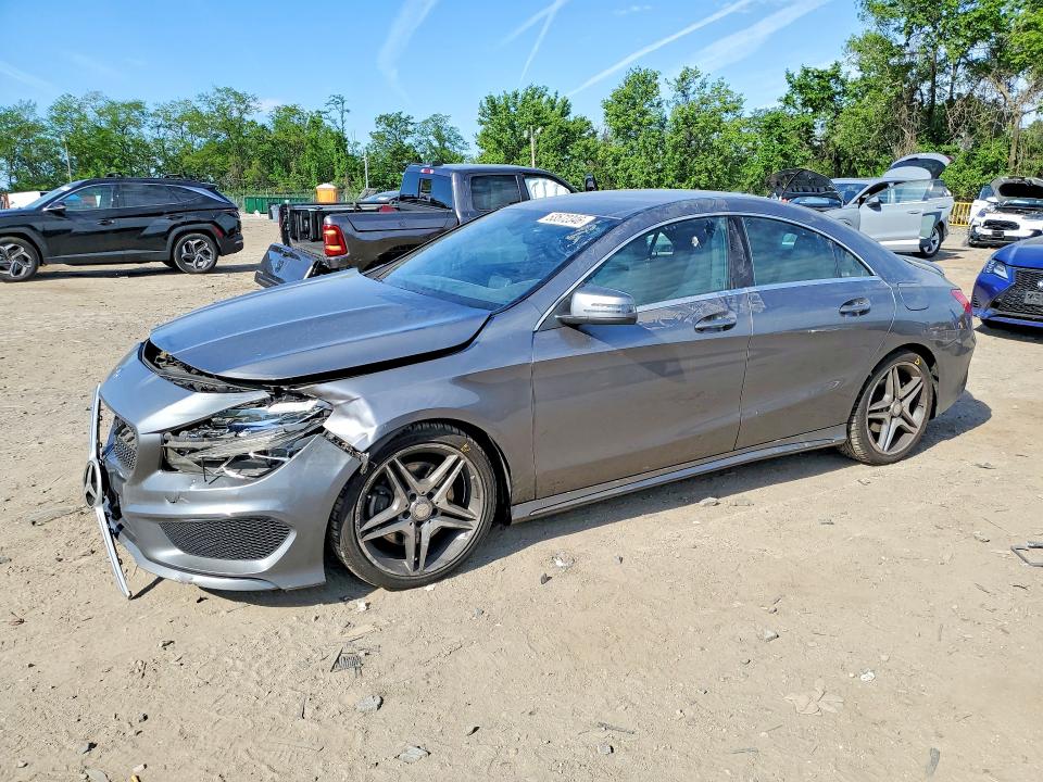 2014 Mercedes-benz Cla-klasse VIN WDDSJ4EB5EN122618 COPART salvage auction — FRONT END, MD - CERT OF SALVAGE > 75% DAMAGE, sold $400 on 2026-07-30 (photo 1)