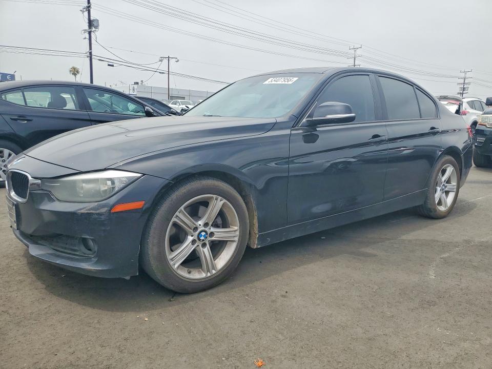 2014 BMW 3er VIN WBA3D3C59EK154533 COPART salvage auction — FRONT END, Ca - Salvage Certificate, sold $850 on 2026-07-20 (photo 1)
